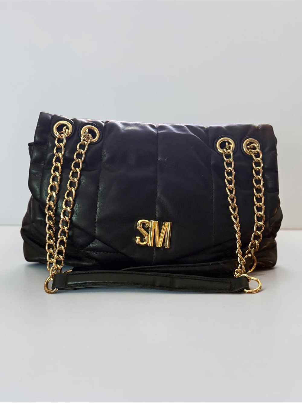 Steve Madden Bcoleman quilted chain handle bag